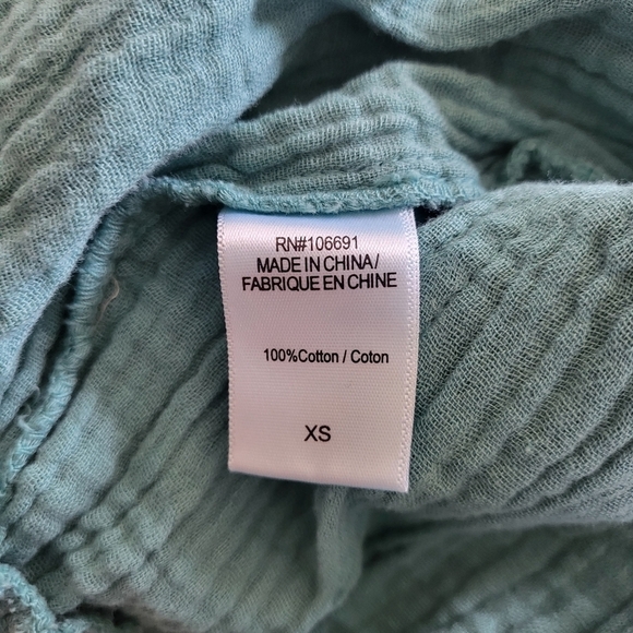 New Young Fabulous & Broke Aiko Ocean Bay Ombre Wide Leg Pants NWT X-Small - Picture 12 of 13